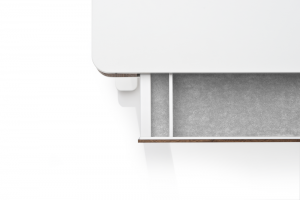 moll unique elektrisch hoehenverstellbarer Schreibtisch T7 Nussbaum