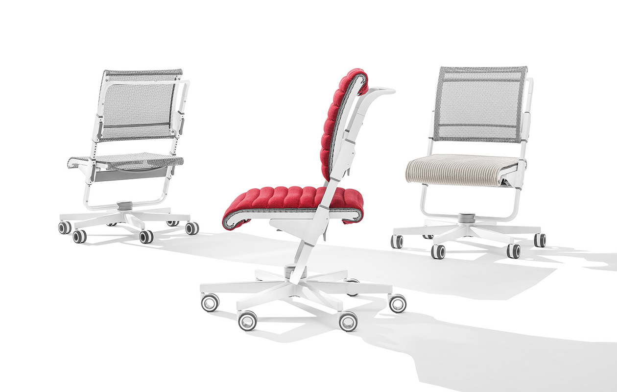 Designdrehstuhl-moll-S6-Stoffvarianten-b moll S6 Drehstuhl mit Netzbespannung