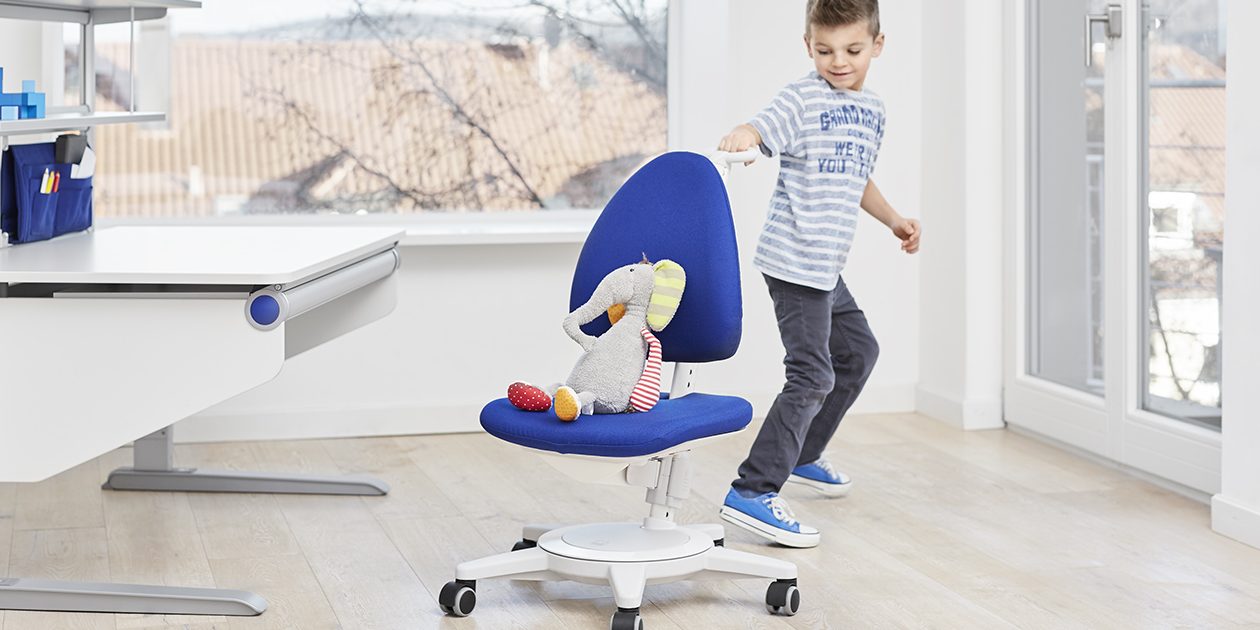 moll kids kinderdrehstuhl maximo 1 moll Maximo Kinderdrehstuhl Jugenddrehstuhl verstellbar mitwachsend Rückenlehne Sitztiefe höhenverstellbar