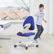 moll Maximo Kinderdrehstuhl Jugenddrehstuhl verstellbar mitwachsend Rückenlehne Sitztiefe höhenverstellbar