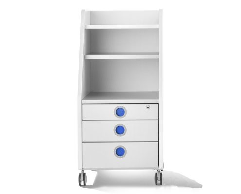 moll Rollcontainer Profi weiss