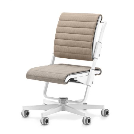 moll unique Drehstuhl S6 Polster beige ergonomischer Netzstuhl Drehstuhl Schreibtischstuhl moll S6 Drehstuhl mit Netzbespannung
