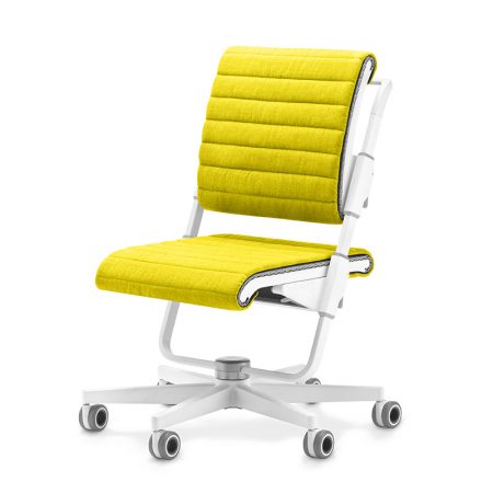 moll unique Drehstuhl S6 Polster lemon ergonomischer Netzstuhl Drehstuhl Schreibtischstuhl moll S6 Drehstuhl mit Netzbespannung