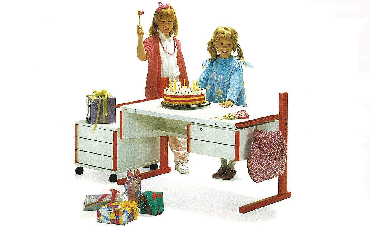 moll kinderschreibtische kinderdrehstühle historie alte produkte