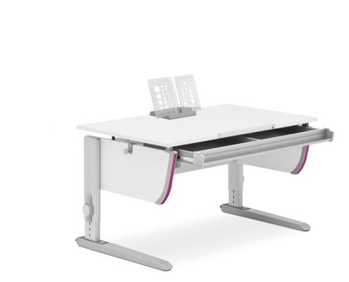 moll-Kinderschreibtisch-Joker-classic-riesenschublade-weiss-pink-zubehoer