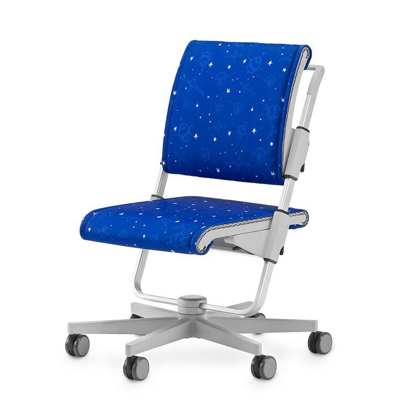 moll-Scooter-grau-galaxy-01 moll Scooter Kinderdrehstuhl Jugenddrehstuhl verstellbar mitwachsend Rückenlehne Sitztiefe höhenverstellbar