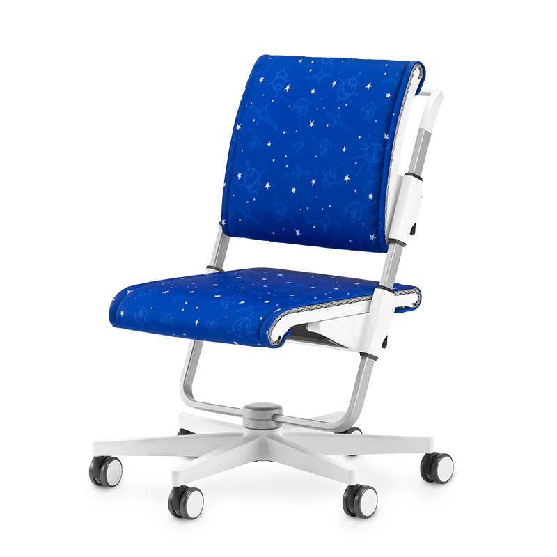 moll-Scooter-weiss-galaxy-01 moll Scooter Kinderdrehstuhl Jugenddrehstuhl verstellbar mitwachsend Rückenlehne Sitztiefe höhenverstellbar