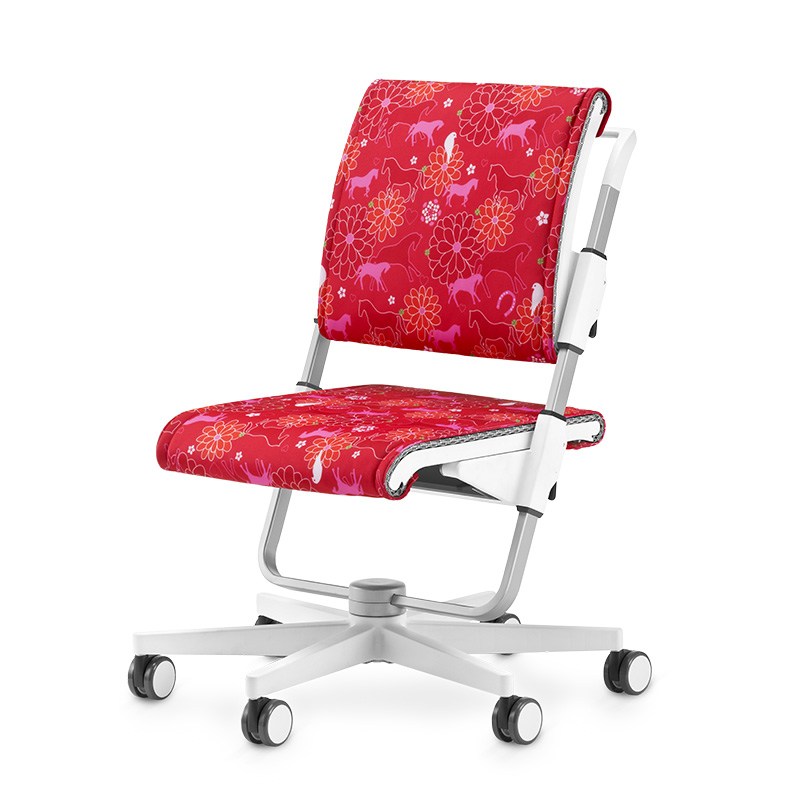 moll-Scooter-weiss-wonderland-01 moll Scooter Kinderdrehstuhl Jugenddrehstuhl verstellbar mitwachsend Rückenlehne Sitztiefe höhenverstellbar