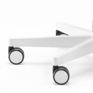 moll Kinder- und Jugendschreibtischstuhl, Drehstuhl Scooter moll Scooter Kinderdrehstuhl Jugenddrehstuhl verstellbar mitwachsend Rückenlehne Sitztiefe höhenverstellbar