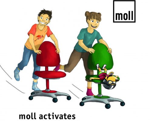 moll activates Movement exercises for children for health and intelligence